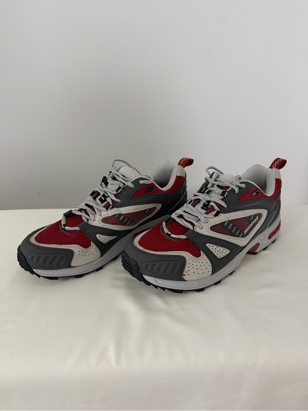 Montrail Gray /red Athletic Shoes | Size 10.5  hiking shoes for men